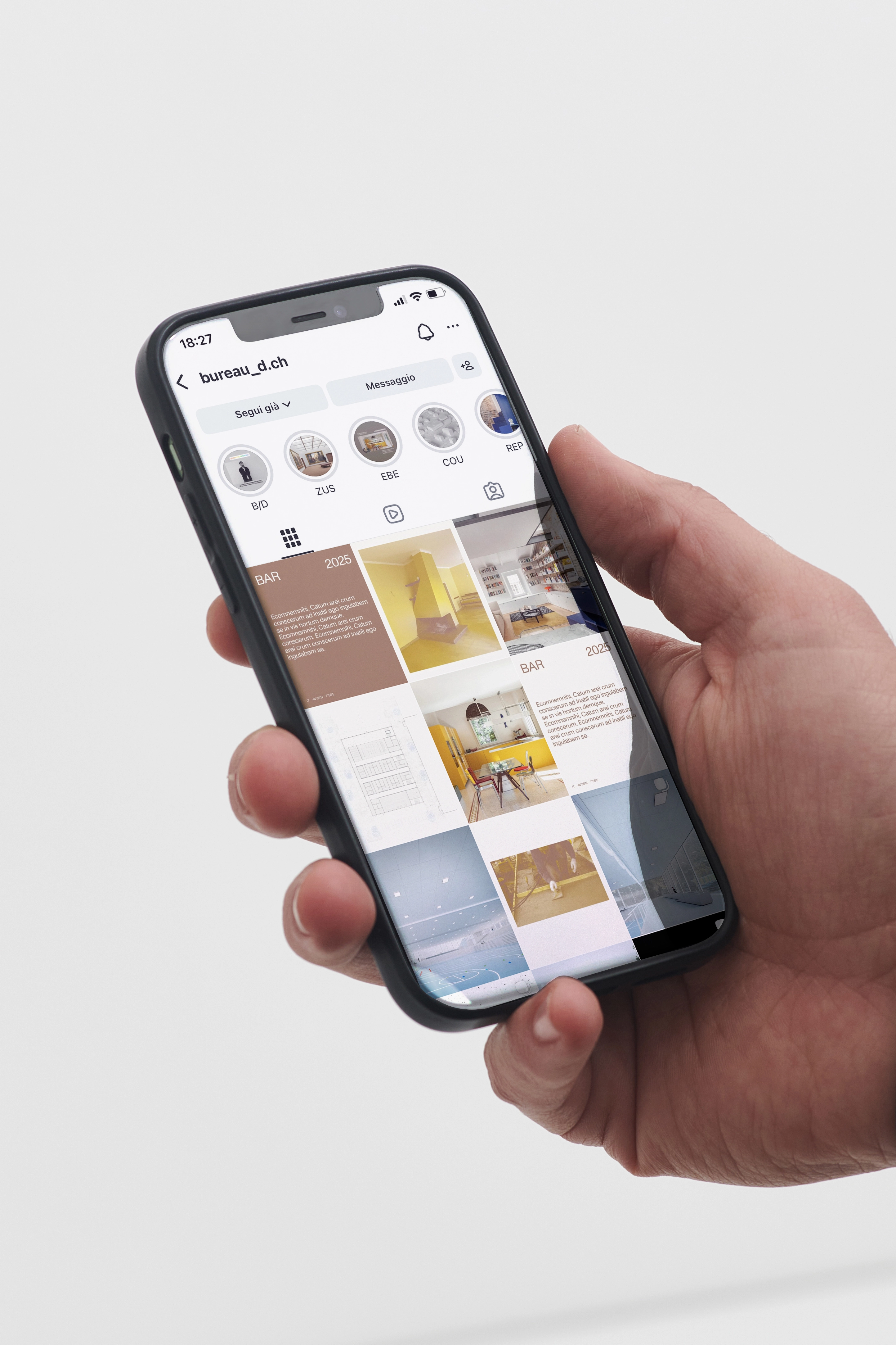 Social media design content creation